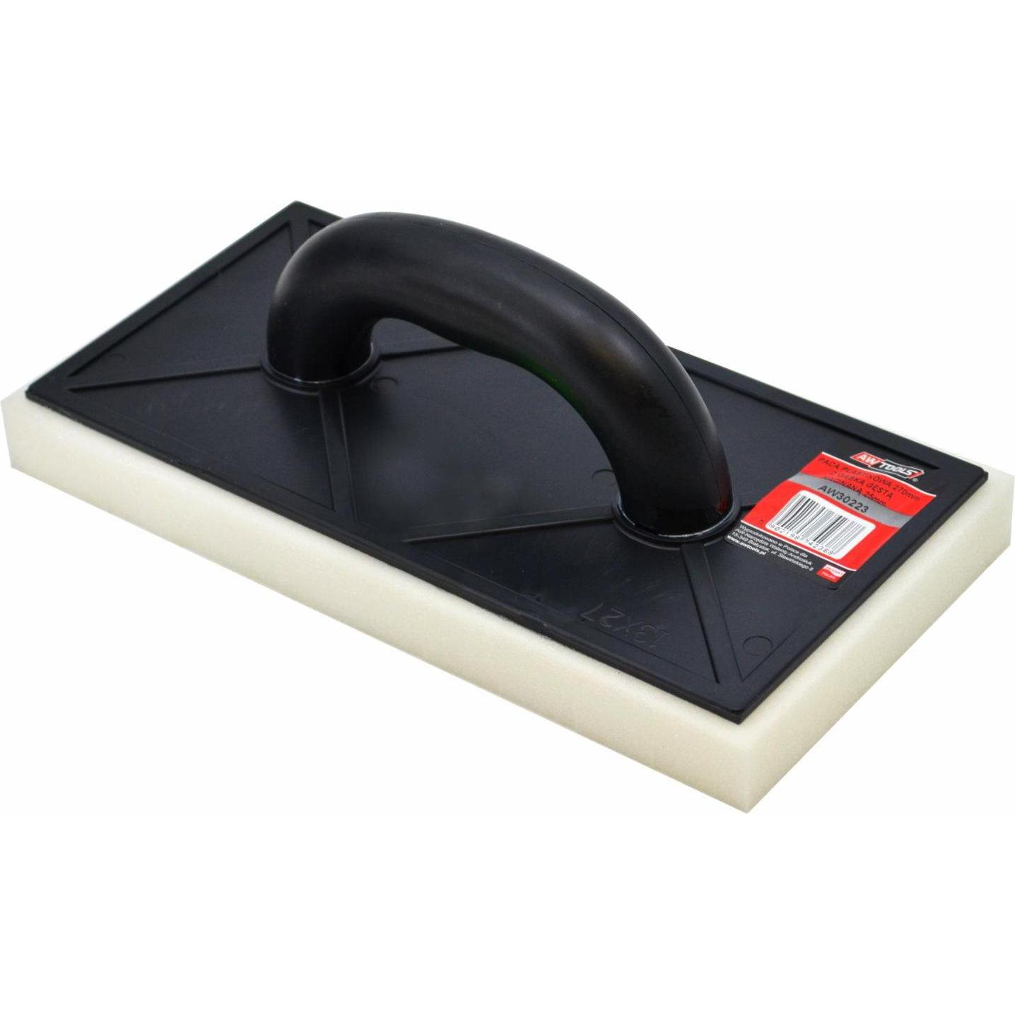 Awtools, Kelle + Spachtel, PACA PLASTIKOWA Z GĄBKĄ 270mm GĘSTA 25mm NACINANA (2.70 cm)