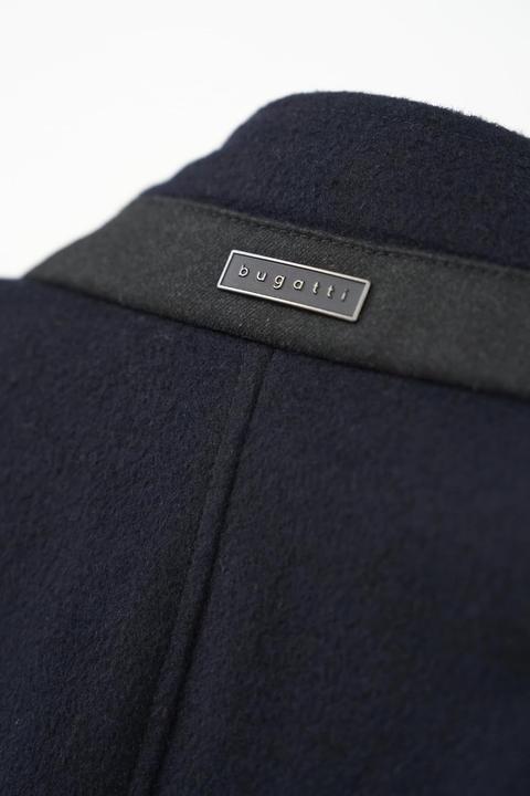 Actual product image Bugatti Solid Blue Men's Coat
