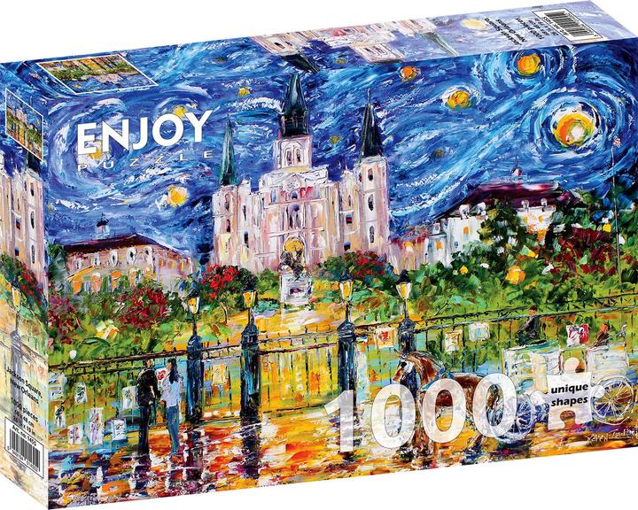 Immagine prodotto Enjoy Puzzle ENJOY-1455 - Jackson Square, New Orleans, Puzzle, 1000 pezzi (1000 pezzi)