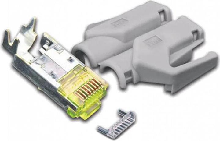 Wirewin Connecteur RJ45 Hirose TM31 50 pièces, gris (Câble réseau Connecteur)