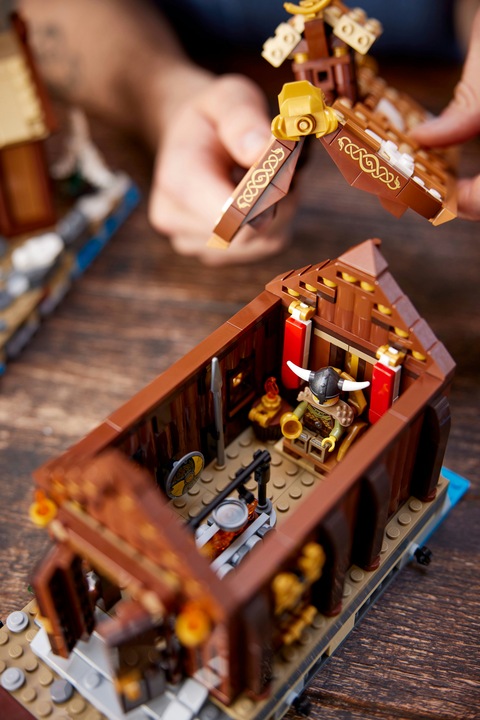 Produktbild LEGO Wikingerdorf (21343, LEGO Ideas, LEGO Seltene Sets)