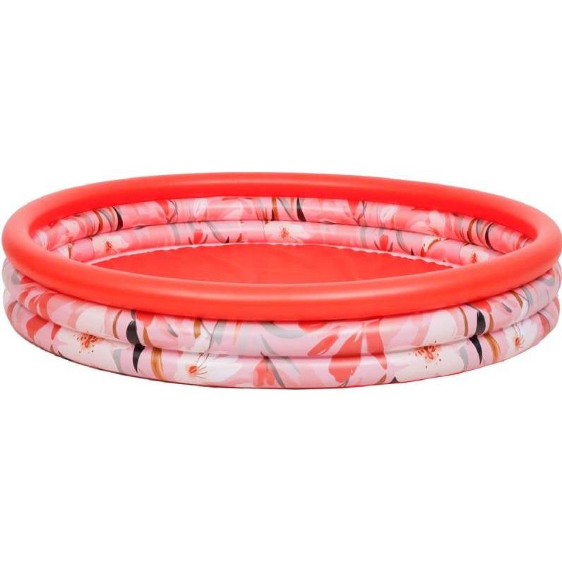 Jilong BASEN DZIECIĘCY 3- PIERŚCIENIOWY KWIATY 157x24CM 51465