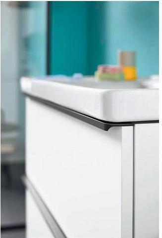 Produktbild Duravit Möbelwaschtisch D-NEO m ÜL m HLB 1 Hahnloch 800x480mm weiss (480 mm, 800 mm)