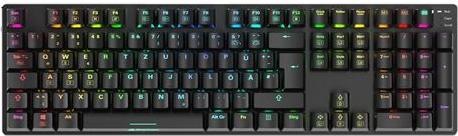 Produktbild Sharkoon SKILLER SGK36W Red DE (DE, Kabellos)