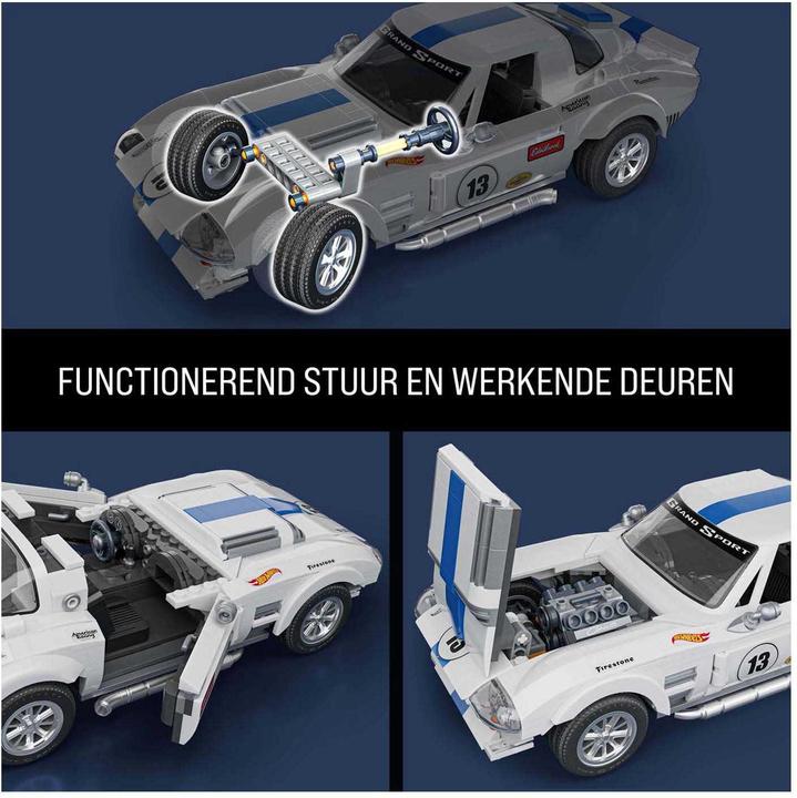 Produktbild Mattel Brick Shop Elite Serie Corvette Grand Sport
