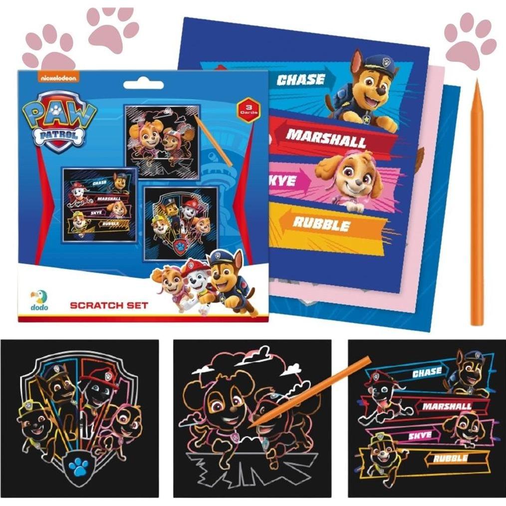 Dodo Paw Patrol Kratzbild