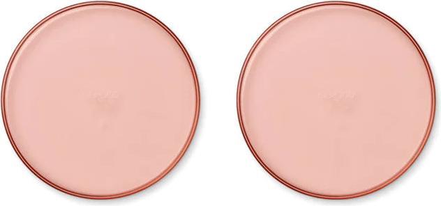 Actual product image Liewood Uma Plate Set Dusty Raspberry