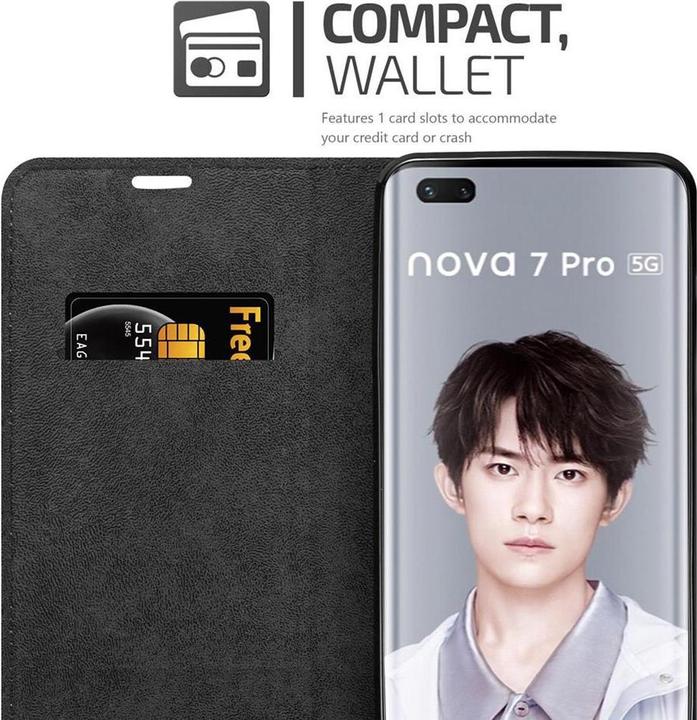 Image du produit Cadorabo Book Couverture magnétique invisible (Huawei Nova 7 Pro 5G)