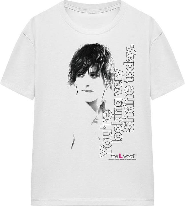 Actual product image The L Word Unisex Adult Looking Shane Today T-Shirt (M)