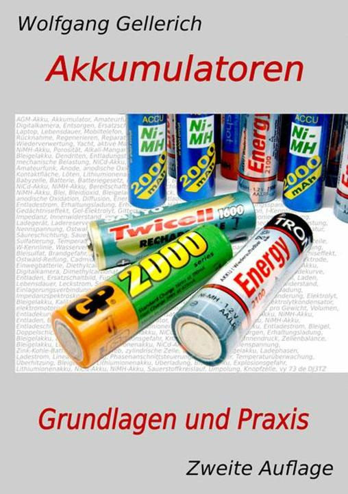 Produktbild Akkumulatoren - Grundlagen und Praxis (Deutsch, Wolfgang Gellerich, 2015)