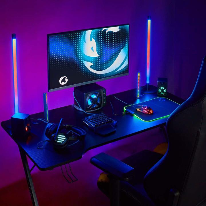 Immagine prodotto Nedis Tappetino per mouse da gioco | Gomma / Microfibra | Nero (XL)
