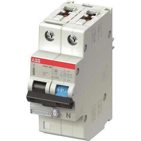 ABB, Schutzschalter, FS401MK-C25/0.3 FI-Schutzschalter C, 2CCL562330E1254