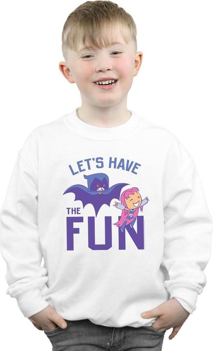 Image du produit - Sweat TEEN TITANS GO LET'S HAVE THE FUN - Garçon (116)