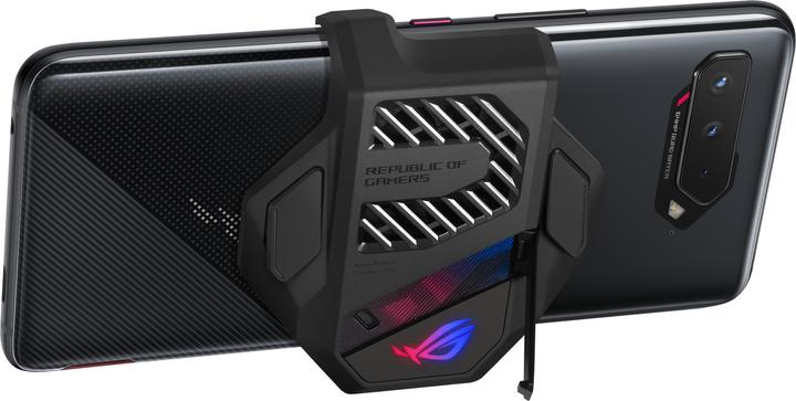 Actual product image ASUS ROG Phone 5 (16GB) (256 GB, Phantom Black, 6.78", Dual SIM, 64 Mpx, 5G)