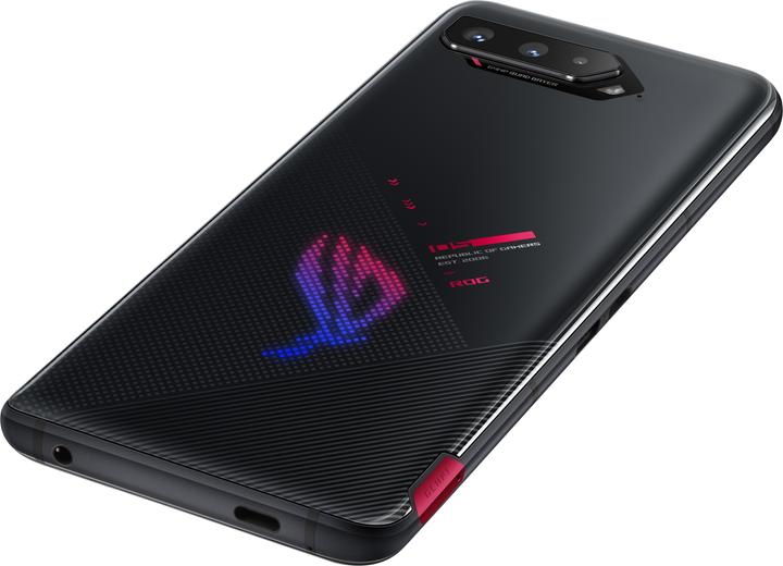 Actual product image ASUS ROG Phone 5 (16GB) (256 GB, Phantom Black, 6.78", Dual SIM, 64 Mpx, 5G)