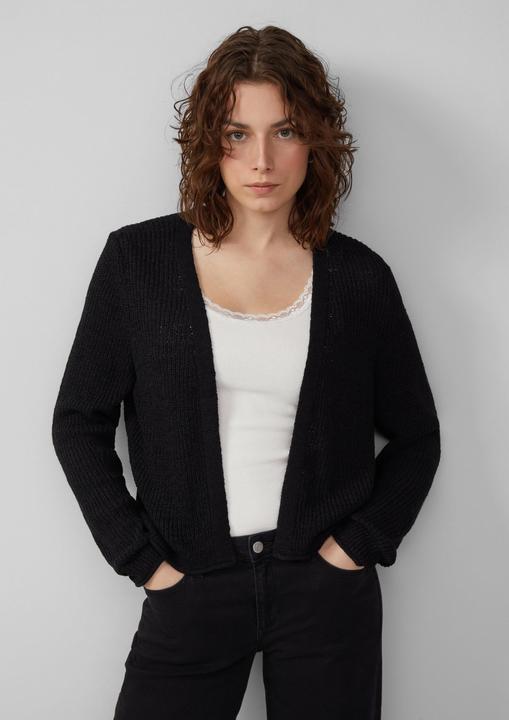 Produktbild S.Oliver Strickjacke Strickjacke aus Bändchengarn (L)