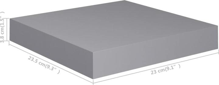 Actual product image vidaXL Wandregal (23.50 x 23 x 4 cm)