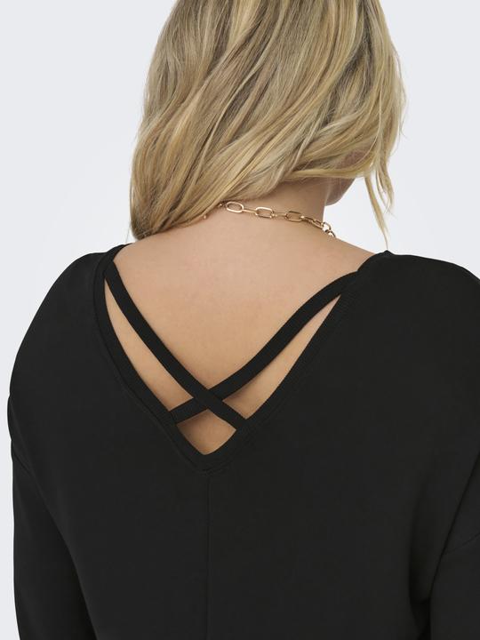 Actual product image Only Curvy plain top with long sleeves (46, 48)