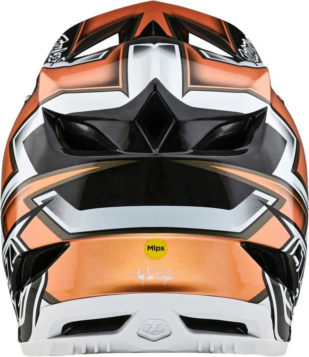Produktbild Troy Lee Designs D4 Carbon Helmet - Ever noir-or XL (60 - 61 cm)
