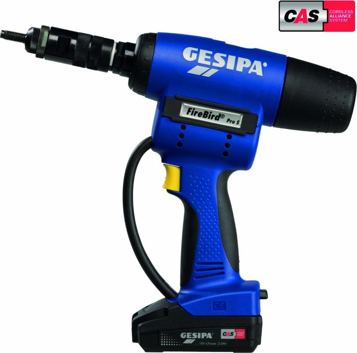 Image du produit Gesipa FIREBIRD PRO S GoldEdition avec 1 x batterie et chargeur dans L-Boxx