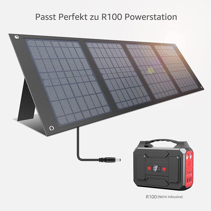 Produktbild Powkey Solarmodul (40 W, 1.90 kg)