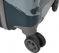 Actual product image Jet Lag World map cabin case (27 l)