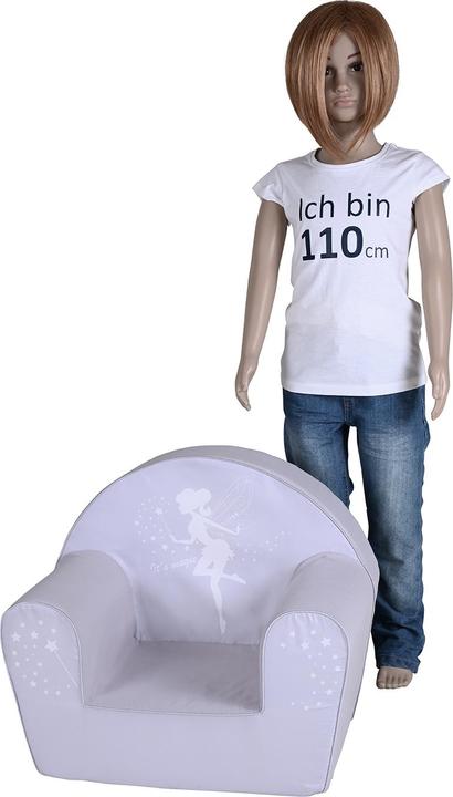 Actual product image Knorrtoys Children's armchair - "Fairy grey" (Child armchair)