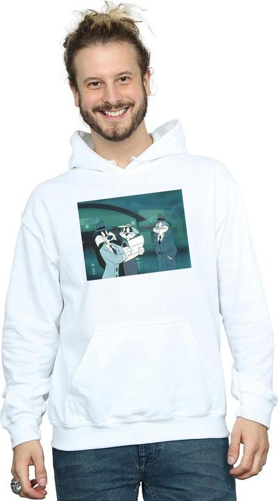 Produktbild Looney Tunes Bugs Bunny Sylvester Letter Kapuzenpullover (XXL)