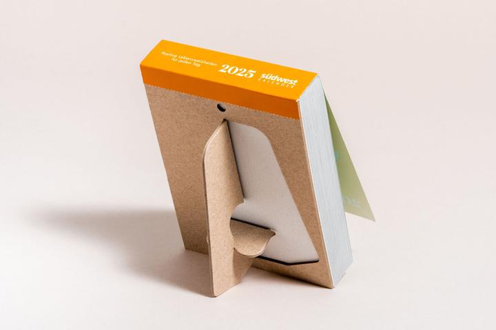 Produktbild Positive Lebensweisheiten für jeden Tag 2025 - Tagesabreisskalender zum Aufstellen oder Auf (1 Tag / 2 Seiten)