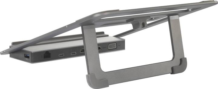 Image du produit Renkforce Support d'accueil pour ordinateur portable 12-en-1 (USB-C)