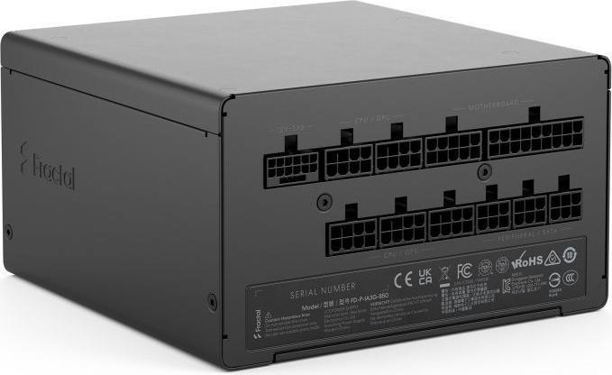 Fractal Power Supply Power Supply, Black | Ion 3 Gold | 850 W (850 W)
