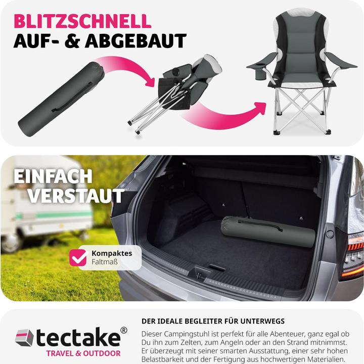 Image du produit tectake Chaises de Camping