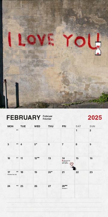 Produktbild Banksy Kalender 2025