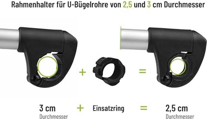 Image du produit Eufab Support de cadre Strap (Argent, Noir)
