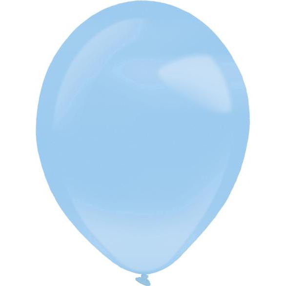 Everts 50 Latexballons Decorator Pearl Pastel Blue 35 cm