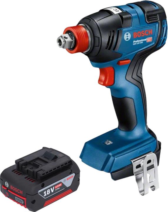 Actual product image Bosch Professional Bosch GDX 18V-200 Professional cordless impact wrench 18 V 200 Nm brushless + 1x battery 4.0 Ah - (Rechargeable battery operated)