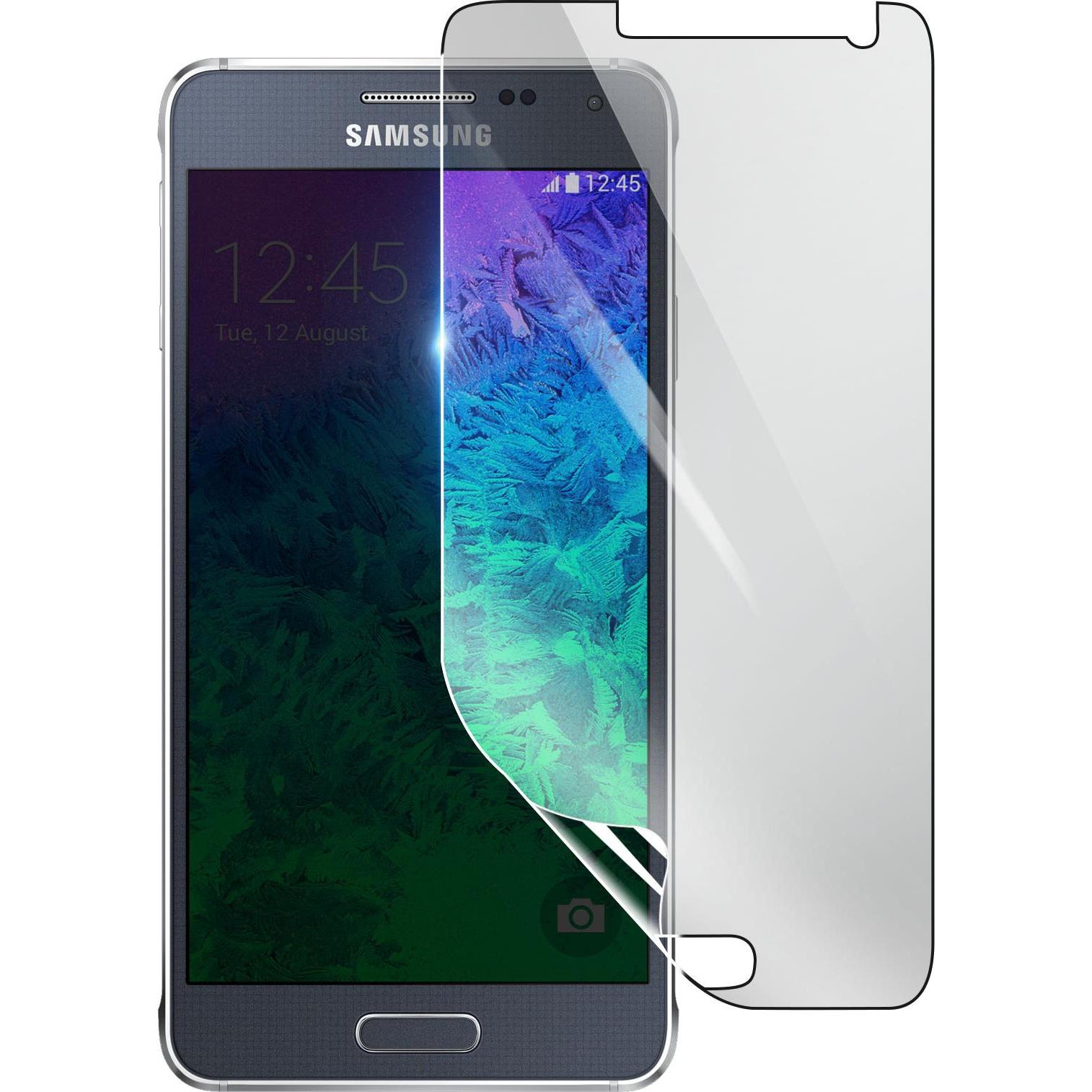 3MK Hydrogel Bildschirmfolie für Samsung Galaxy Alpha (1 Stück, Samsung Galaxy Alpha), Smartphone Schutzfolie, Transpare...