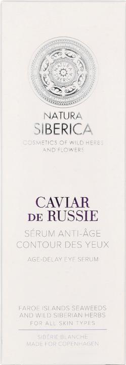 Actual product image Natura Siberica Siberica Professional - Caviar De Russie Age-Delay Eye Serum Anti-Wrinkle Serum Under Eyes Russian (Eye care serum, 30 ml)
