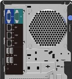 Actual product image Lenovo ThinkSystem ST50 V3 Xeon E-2434 32GB 1,92TB oBS (Intel Xeon E-2434, 32 GB, Tower Server)