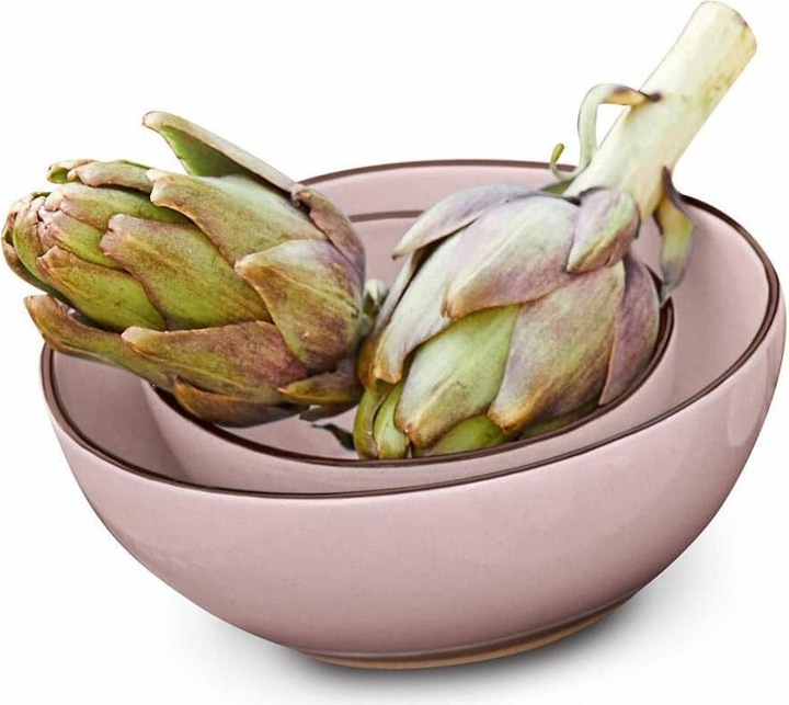 Actual product image Loberon Bowl set of 2 Biarré pink (1.60 l, 2 x)