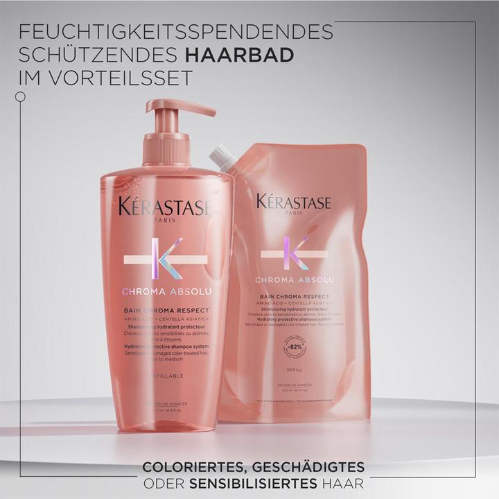 Image du produit Kérastase Chroma Nachfüllset (1000 ml, Shampoing liquide)