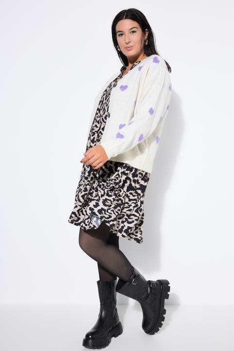 Produktbild Studio Untold Strickjacke, Oversize Shape, Hearts (54)