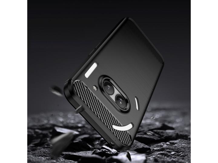Actual product image Screenguard Carbon Brushed Soft TPU (Nothing Phone (2a))