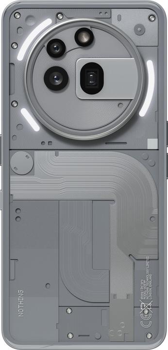 Produktbild Nothing Phone (3a) Pro (256 GB, Silver, 6.77", Dual SIM, 5G)