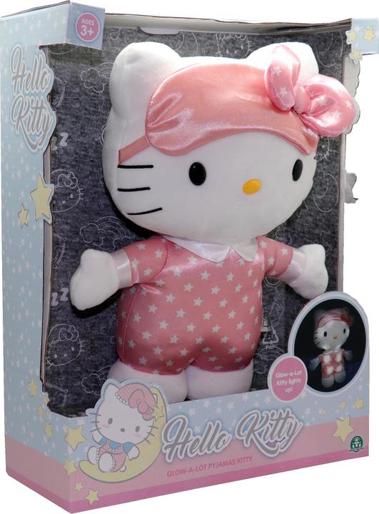 Actual product image Giochi Preziosi Hello Kitty - Luminous Plush Bedtime, 35 cm Plush with Light, Soft and Pleasant Composition and Wear (30 cm)
