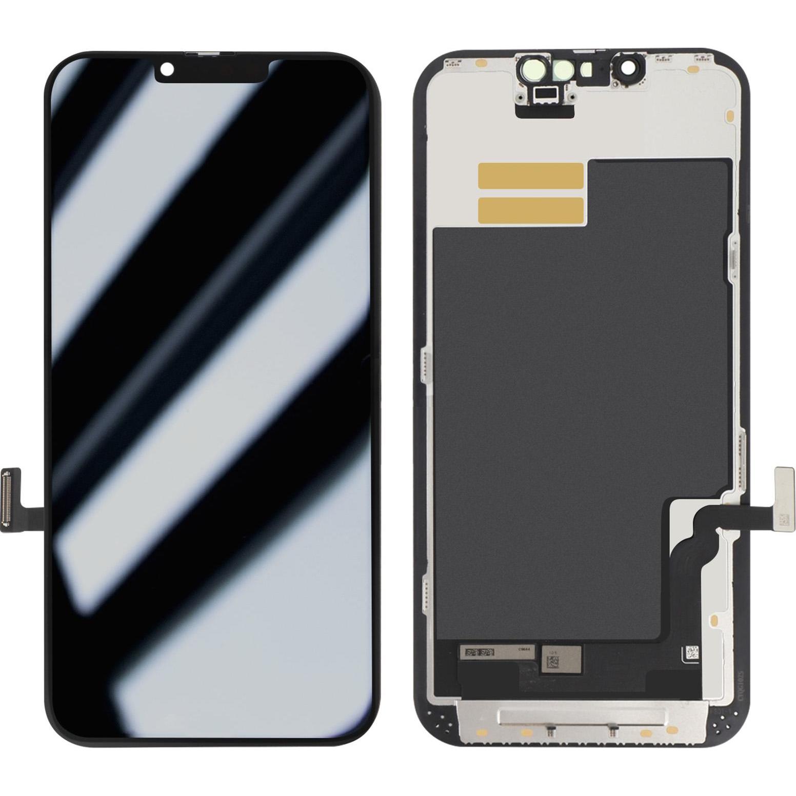 Clappio Ersatzteil Bildschirm + Touchscreen (Inkl. Gehäuse) (Display), Mobilgerät Ersatzteile, Schwarz