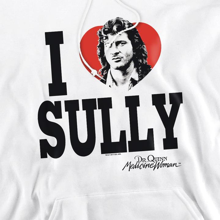 Produktbild Dr. Quinn, Medicine Woman I Heart Sully Kapuzenpullover (M)