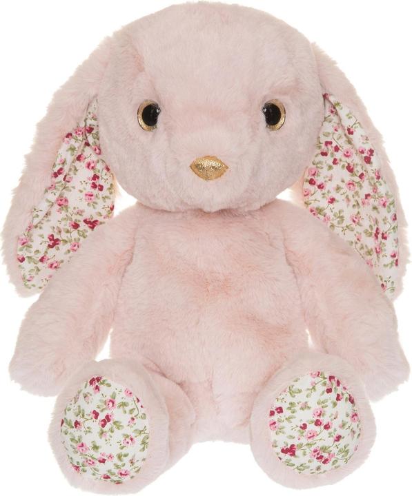 Teddykompaniet Plüsch Hase Flora rosa 35 cm (35 cm)