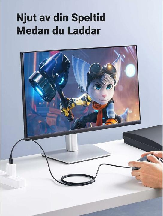 Actual product image Ugreen USB A – USB Mini-B (3 m, USB 2.0)