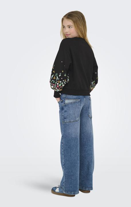 Produktbild Only Kogbrooke L/S O-Neck Flower Swt Noos (146, 152)